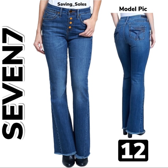 Seven7 Denim - Seven7 Ultra High Rise Flare Jeans (12)